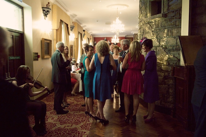 guests at wedding ireland studio33